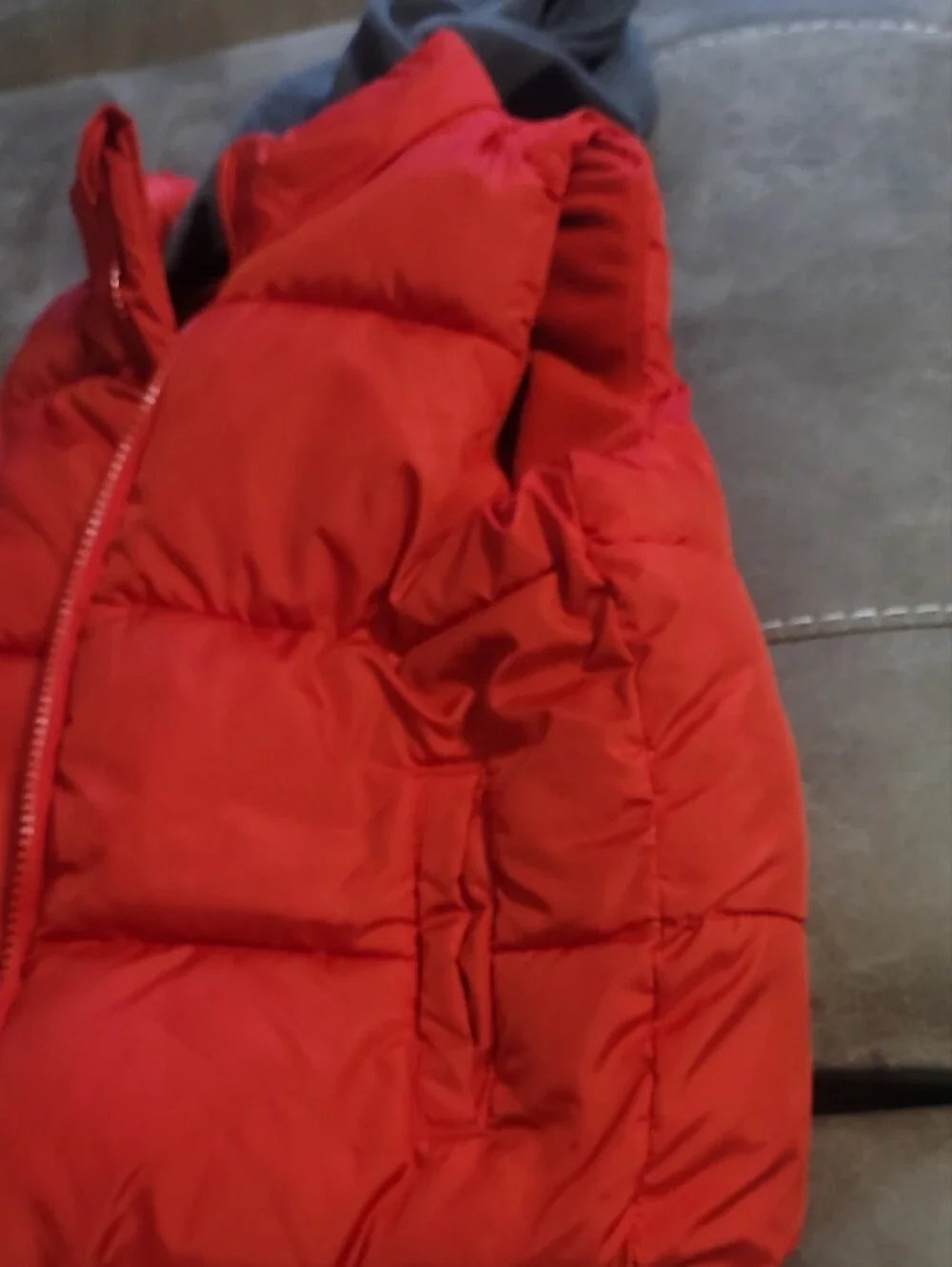 Old Navy Kids Bright Red Puffer Jacket